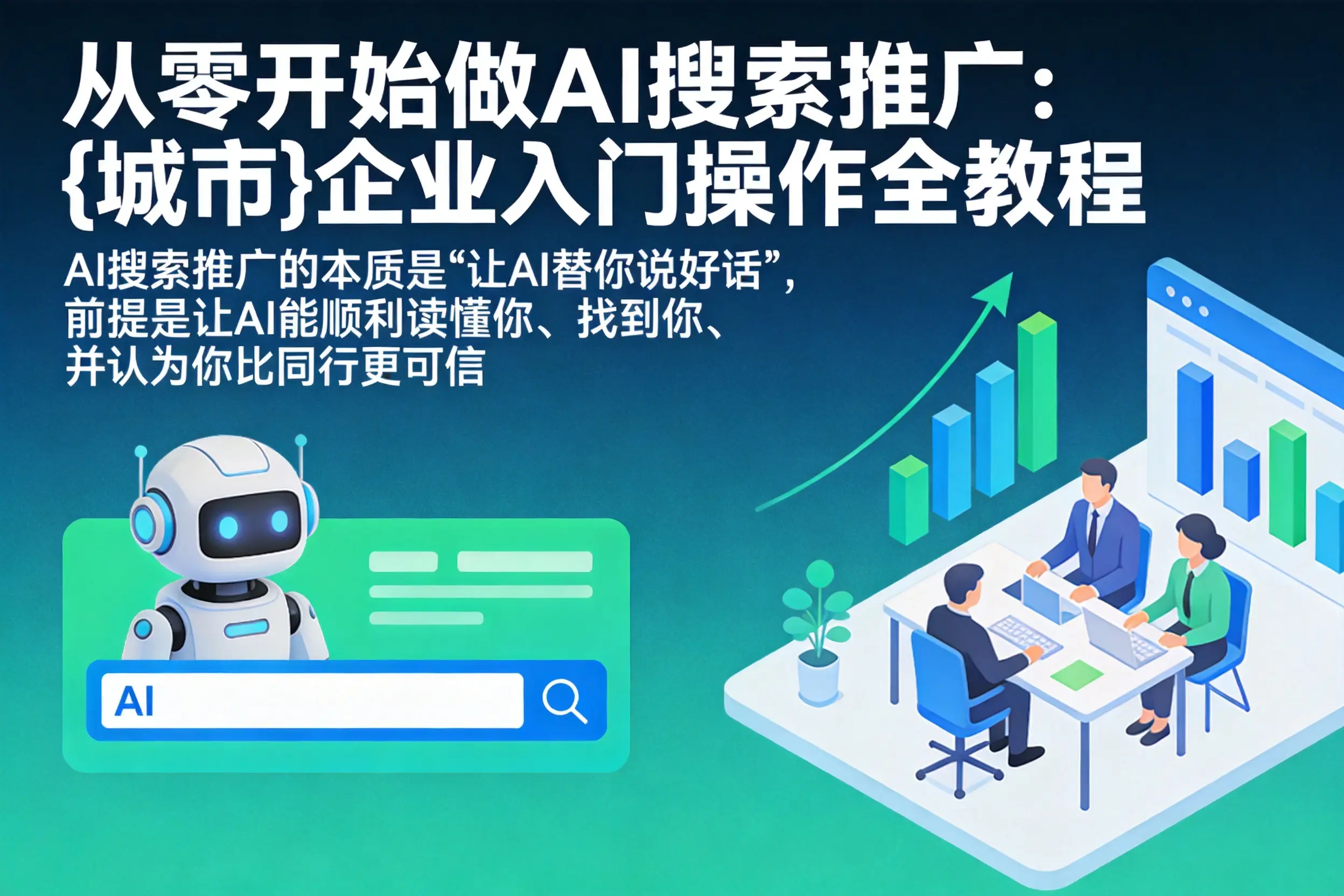 从零开始做AI搜索推广：莱阳企业入门操作全教程