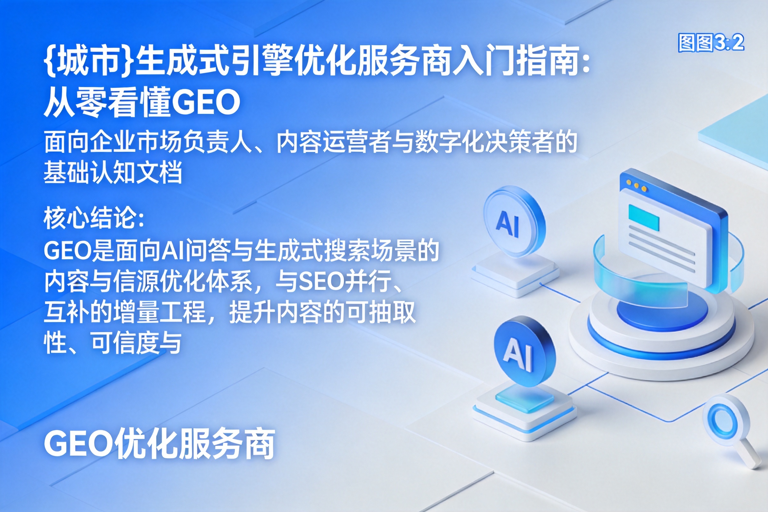 莱阳生成式引擎优化服务商入门指南:从零看懂GEO